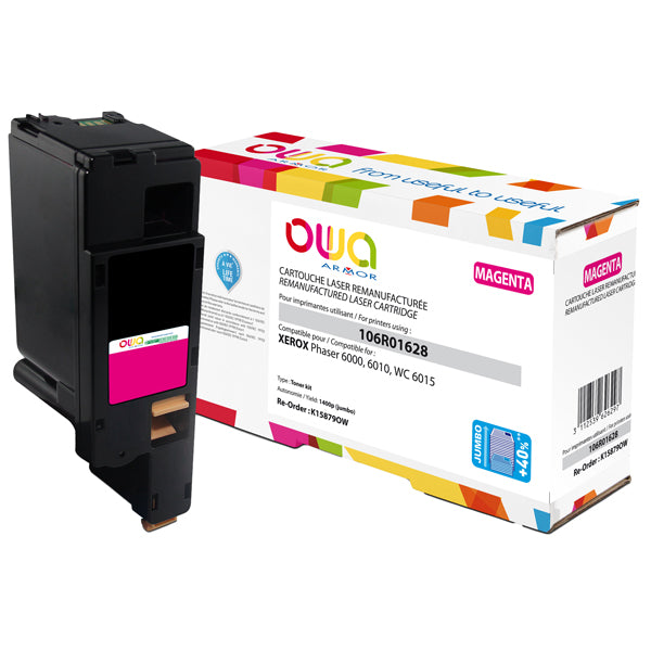 ARMOR - K15879OW - Armor Toner Compatibile Magenta per Xerox Phaser 6000 1.400pag - ARMK15879 - Conf. da 1 Pz.