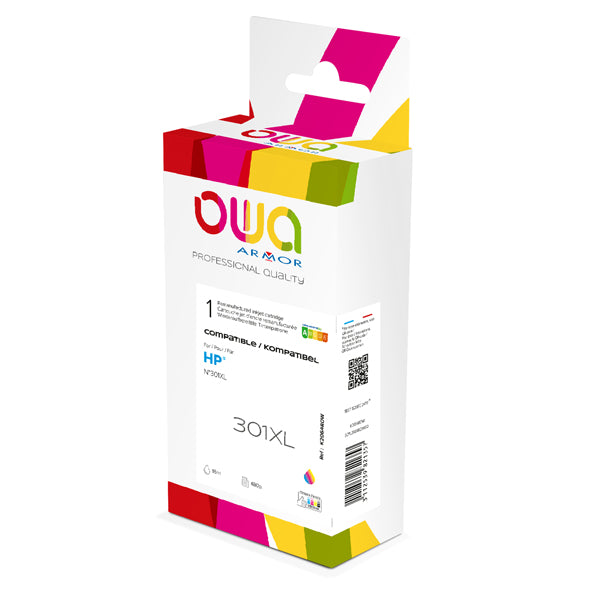 ARMOR - K20648OW - Armor - Cartuccia Compatibile per HP 301XL - Colore - CCH563EE - 650 pag - ARMK20648 - Conf. da 1 Pz.