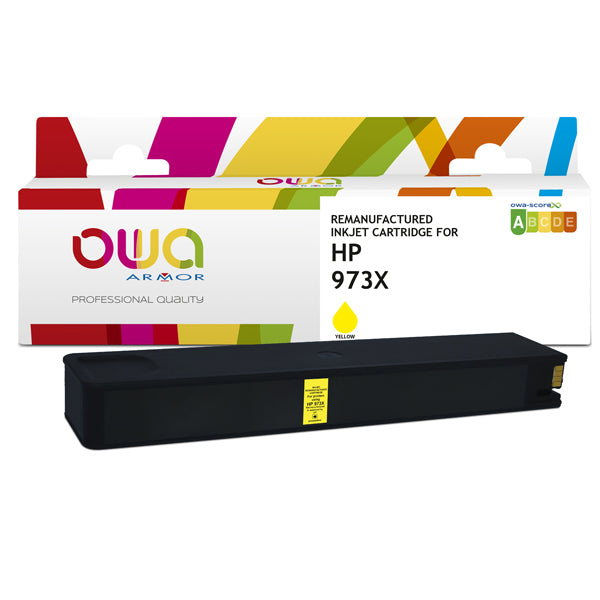 ARMOR - K20712OW - Armor - Cartuccia Compatibile per HP 973X - Giallo - F6T83AE - 8.500 pag - ARMK20712 - Conf. da 1 Pz.