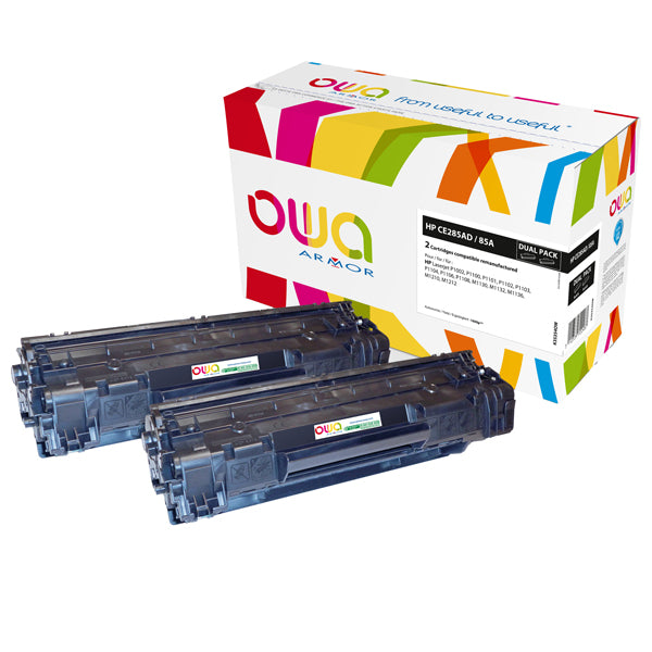 ARMOR - K35354OW - Armor - Conf. 2 Toner Compatibile per HP 85A - Nero - K35354OW - 1.600 pag cad - ARMK35354 - Conf. da 1 Pz.