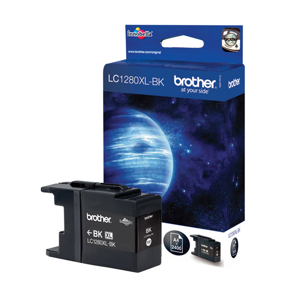 BROTHER - LC-1280XLBK - Brother - Cartuccia - Nero - LC1280XLBK - 2400 pag