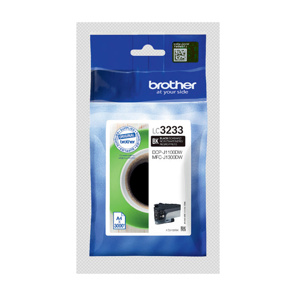 BROTHER - LC3233BK - Brother - Cartuccia - Nero - LC3233BK - 3000 pag