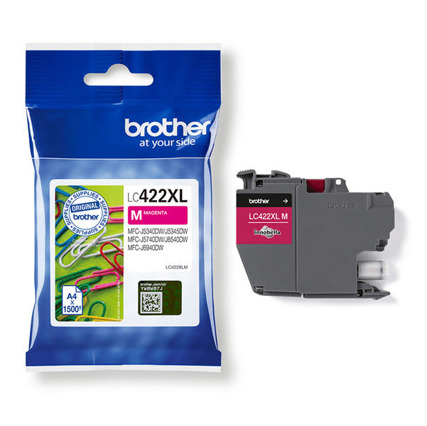 BROTHER - LC422XLM - Brother - Cartuccia - Magenta - LC422XLM - 1.500 pag - BROLC422XLM - Conf. da 1 Pz.
