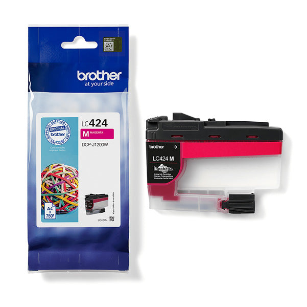 BROTHER - LC424M - Brother - Cartuccia - Magenta - LC424M - 750 pag - BROLC424M - Conf. da 1 Pz.