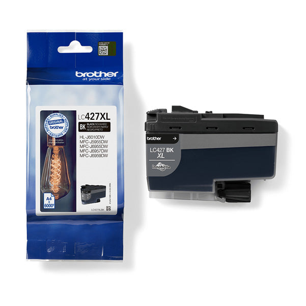 BROTHER - LC427XLBK - Brother - Cartuccia - Nero - LC427XLBK - 6.000 pag - BROLC427XLBK - Conf. da 1 Pz.