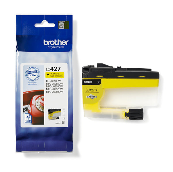 BROTHER - LC427Y - Brother - Cartuccia - Giallo - LC427Y - 1.500 pag - BROLC427Y - Conf. da 1 Pz.