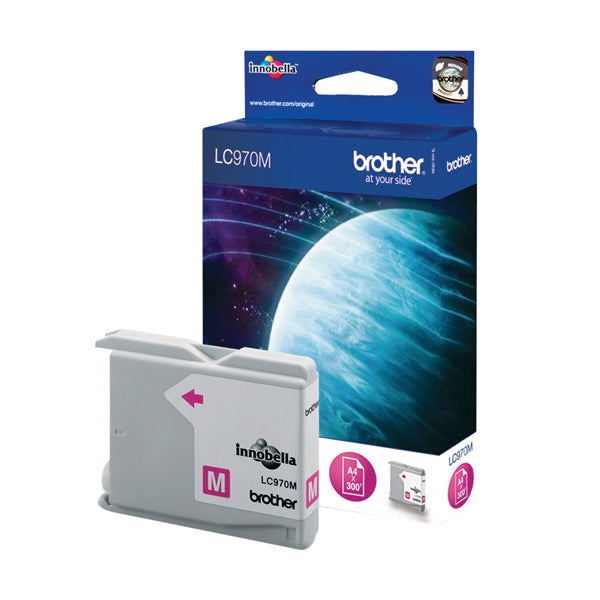 BROTHER - LC-970M - Brother - Cartuccia - Magenta - C970M - 300 pag