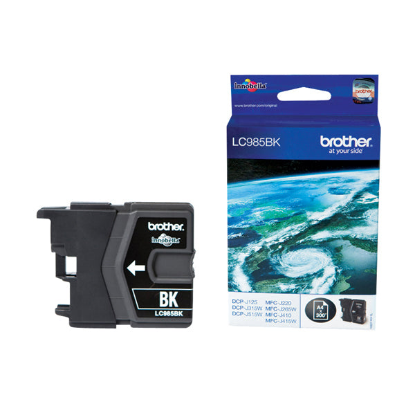 BROTHER - LC-985BK - Brother - Cartuccia - Nero - LC985BK - 300 pag