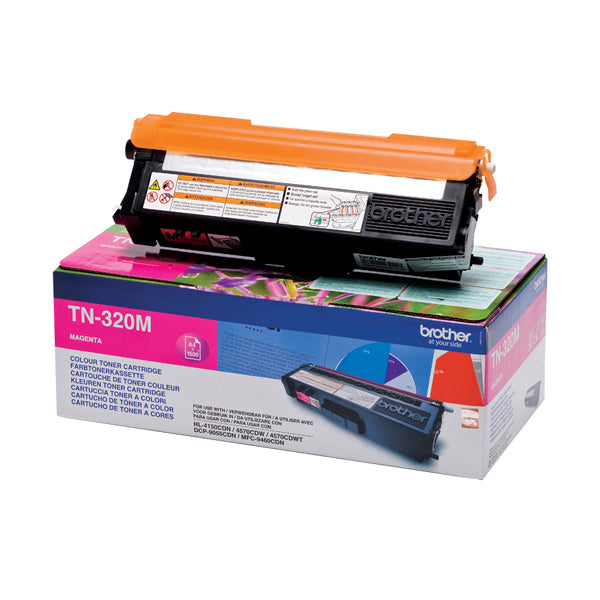 BROTHER - TN-320M - Brother - Toner - Magenta - TN320M -1500 pag