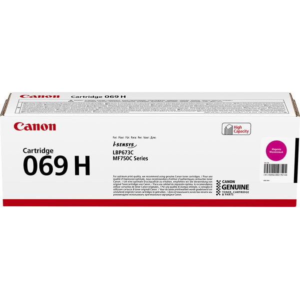 CANON - 5096C002 - Canon - Toner 069M - Magenta - 5096C002 - 5.500 pag - CAN069HM - Conf. da 1 Pz.
