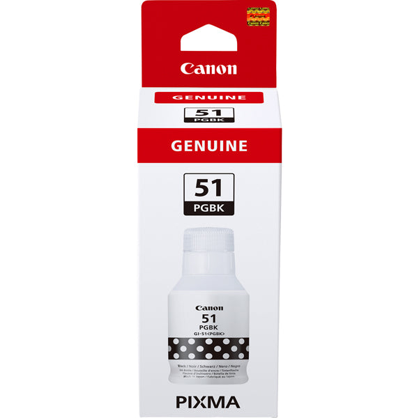 CANON - 4529C001 - Canon - Serbatoio di inchiostro GI-51 - Nero - 4529C001 - 6.000 pag - CANGI51PGBK - Conf. da 1 Pz.