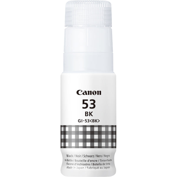 CANON - 4699C001 - Canon - Serbatoio di inchiostro GI-53 - Nero - 4699C001 - 3.700 pag - CANGI53BK - Conf. da 1 Pz.