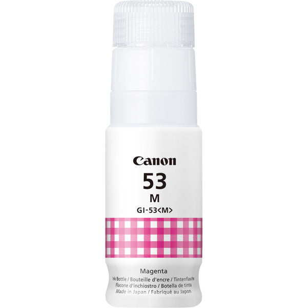 CANON - 4681C001 - Canon - Serbatoio di inchiostro GI-53 - Magenta - 4681C001 - 3.700 pag - CANGI53M - Conf. da 1 Pz.