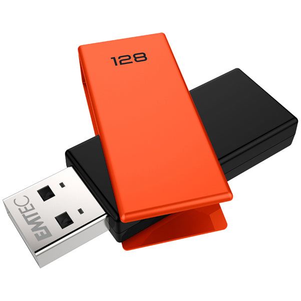 EMTEC - ECMMD128GC352 - Emtec - Usb 2.0 - C350 - 128 GB - Arancione