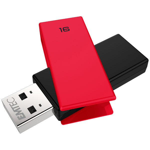 EMTEC - ECMMD16GC352 - Emtec - Usb 2.0 - C350 - 16 GB - Rosso