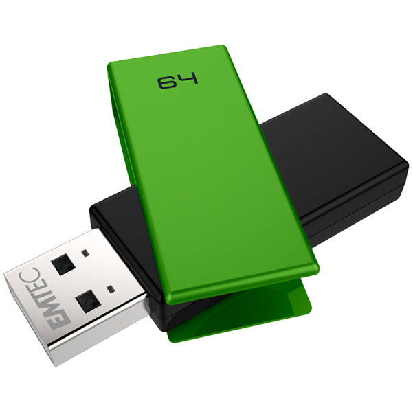 EMTEC - ECMMD64GC352 - Emtec - Usb 2.0 - C350 - 64 GB - Verde