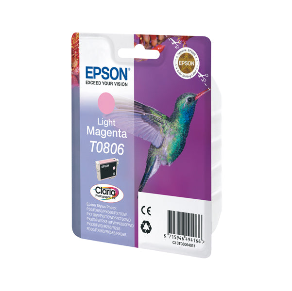 EPSON - C13T08064011 - Epson - Cartuccia ink - Magenta chiaro - T0806 - C13T08064011 - 7,4ml