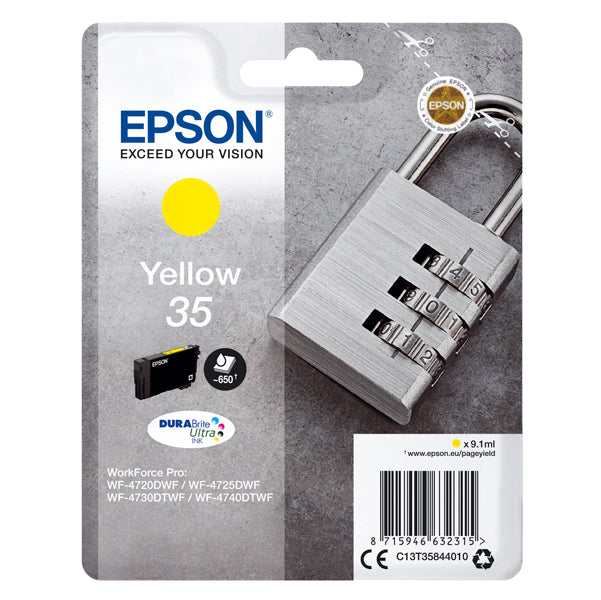 EPSON - C13T35844010 - Epson - Cartuccia ink - 35 - Giallo - C13T35844010 - 9,1ml