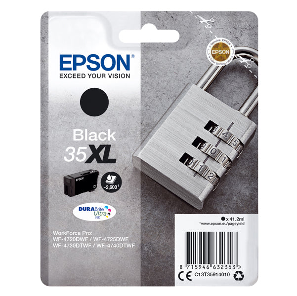 EPSON - C13T35914010 - Epson - Cartuccia ink - 35XL - Nero - C13T35914010 - 41,2ml