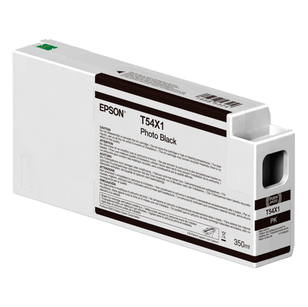 EPSON - C13T54X100 - Epson - Cartuccia T54X100 - Photo Nero - C13T54X100 - 350ml - EPST54X100 - Conf. da 1 Pz.