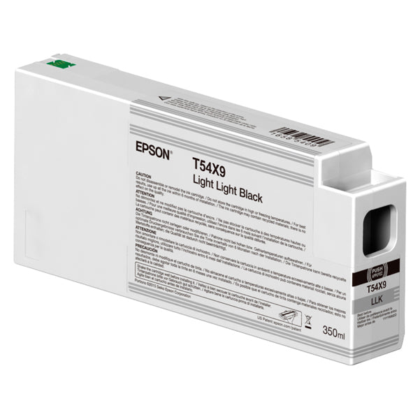 EPSON - C13T54X900 - Epson - Cartuccia T54X900 - Light Light Nero - C13T54X900 - 350ml - EPST54X900 - Conf. da 1 Pz.