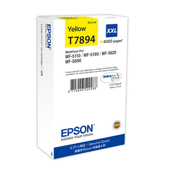 EPSON - C13T789440 - Epson - Tanica - Giallo - T7894 - C13T789440 - 34,2ml