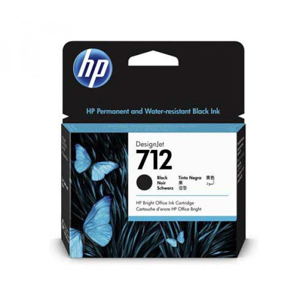 HP - 3ED71A - Hp - Cartuccia Ink originale - 712 - Nero - 3ED71A - 80 ml