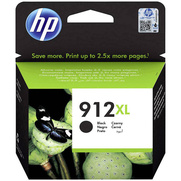 HP - 3YL84AE - Hp - Cartuccia ink originale - 912XL - Nero - 3YL84AE - 825 pag