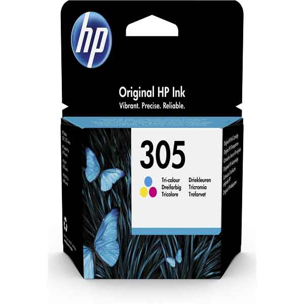 HP - 3YM60AE - Hp - Cartuccia Ink originale - 305 - C-M-Y - 3YM60AE - 100 pag