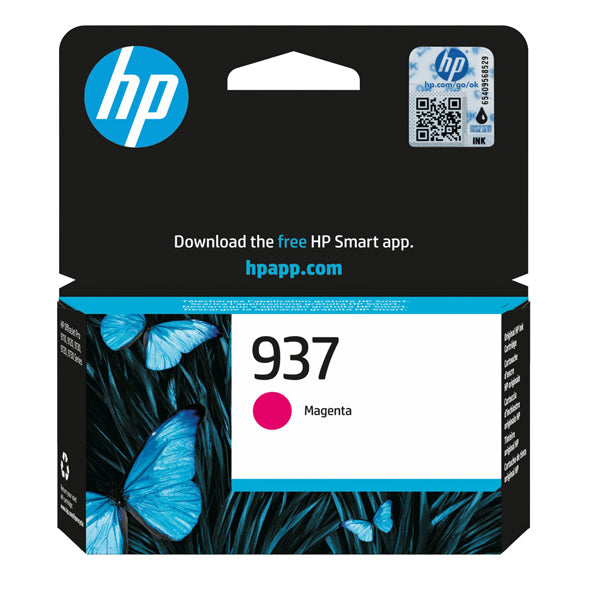 HP - 4S6W3NE - Hp Cartuccia ink 937 Magenta - HP4S6W3NE - Conf. da 1 Pz.