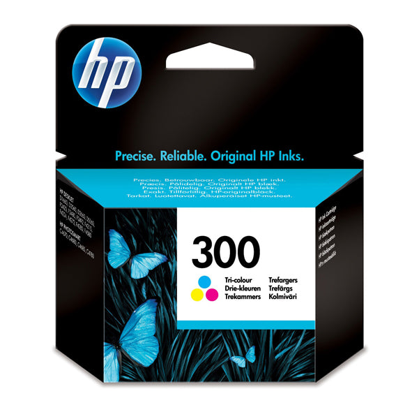 HP - CC643EE - Hp - Cartuccia ink originale - 300 - C-M-Y - CC643EE - 160 pag