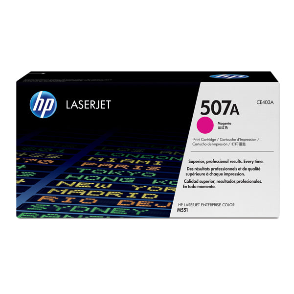 HP - CE403A - Hp - Toner originale - 507A - Magenta - CE403A - 6.000 pag