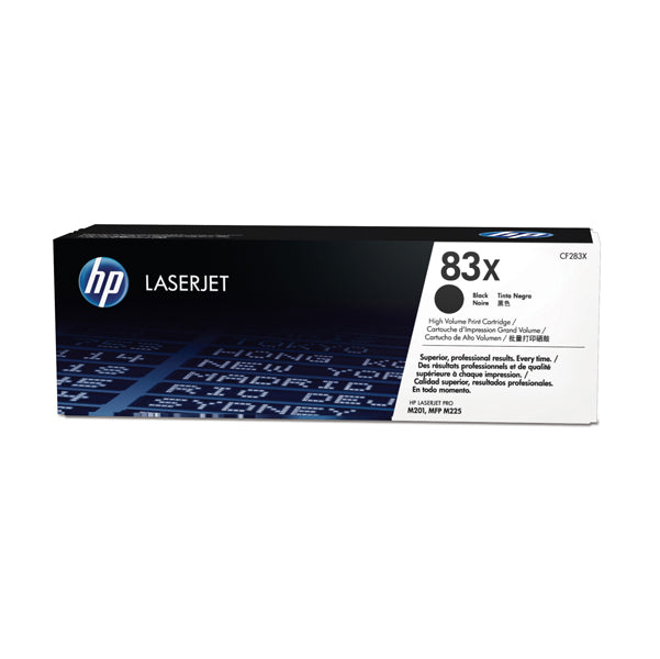 HP - CF283X - Hp - Toner originale- 83X - Nero - CF283X - 2.200 pag