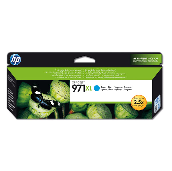 HP - CN626AE - Hp - Cartuccia ink originale - 971XL - Ciano - CN626AE - 6.600 pag