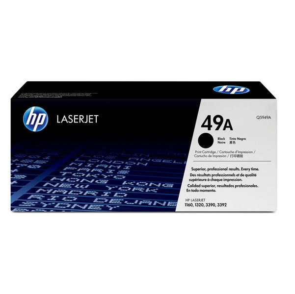 HP - Q5949A - Hp - Toner originale - 49A - Nero - Q5949A - 2.500 pag