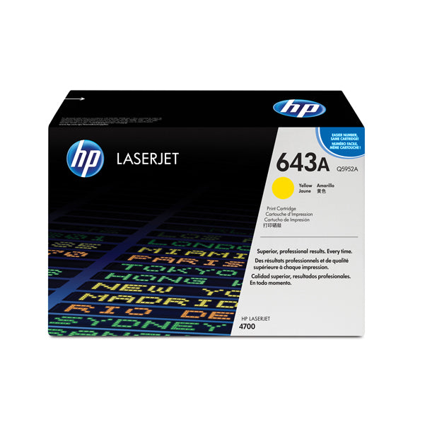 HP - Q5952A - Hp - Toner originale - 643A - Giallo - Q5952A - 10.000 pag