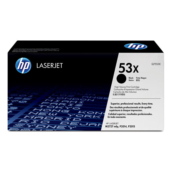 HP - Q7553X - Hp - Toner originale - 53X - Nero - Q7553X - 7.000 pag
