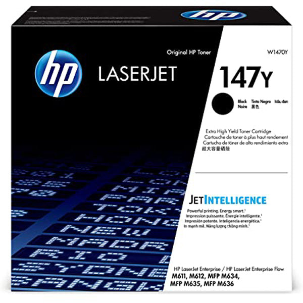 HP - W1470Y - Hp - Toner originale - 147Y - Nero - W1470Y - 42.000 pag