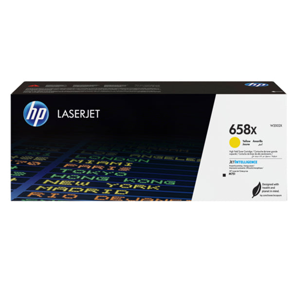 HP - W2002X - Hp - Toner originale- LaserJet HP 658X - Giallo - W2002X - ad alta capacitA'