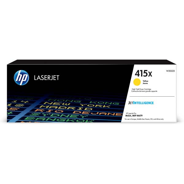 HP - W2032X - Hp - Toner originale - 415X - Giallo - W2032X - 6.000 pag