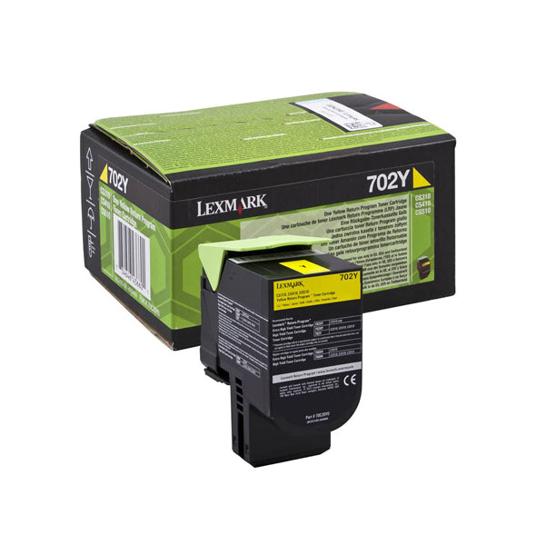 LEXMARK - 70C20Y0 - Lexmark - Toner - Giallo - 70C20Y0 - return program - 1.000 pag