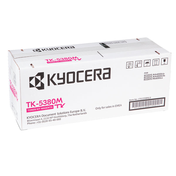 KYOCERA-MITA - 1T02Z0BNL0 - Kyocera Toner Magenta TK-5380_10.000 pag - KMTK5380M - Conf. da 1 Pz.