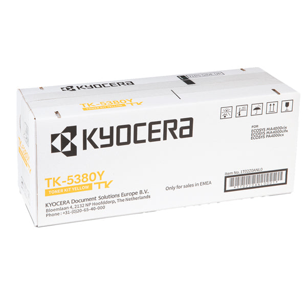 KYOCERA-MITA - 1T02Z0ANL0 - Kyocera Toner Giallo TK-5380_10.000 pag - KMTK5380Y - Conf. da 1 Pz.