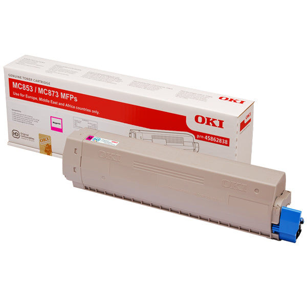 OKI - 45862838 - Oki - Toner - Magenta - MC853-873 - 45862838 - 7.300 pag
