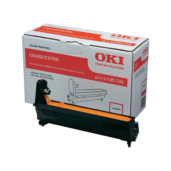 OKI - 43381706 - Oki - Tamburo - Magenta - C5600 C5700 - 43381706 - 20.000 pag