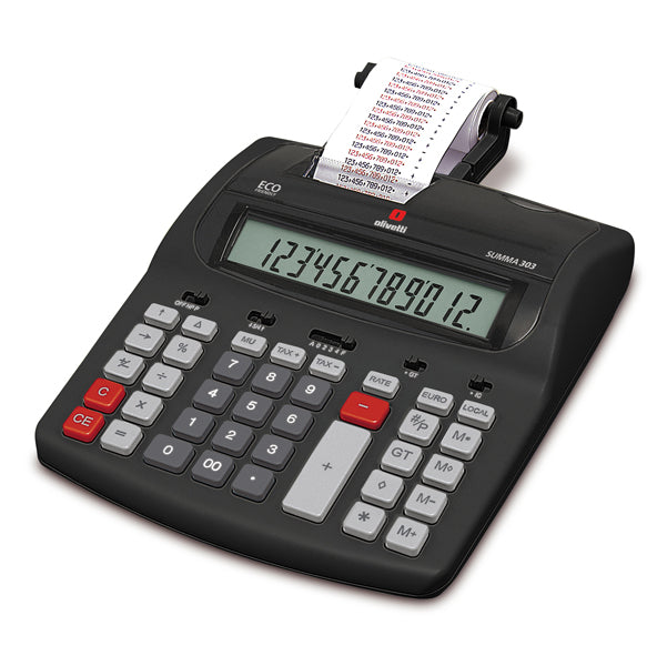 OLIVETTI - B4646 - Olivetti - Calcolatrice scrivente - da tavolo - SUMMA 303