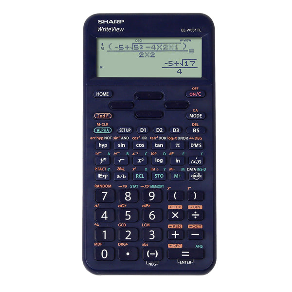 SHARP - ELW531TLBBL - Sharp - Calcolatrice Scientifica EL-W531TL - Blu - ELW531TLBBL - SHAELW531TLBB - Conf. da 1 Pz.