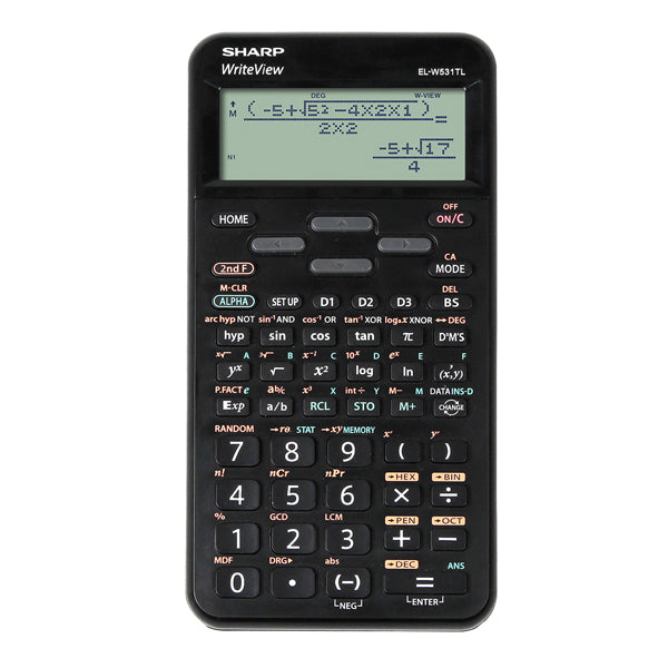 SHARP - ELW531TLBBK - Sharp - Calcolatrice Scientifica EL-W531TL - Nero - ELW531TLBBK - SHAELW531TLBK - Conf. da 1 Pz.