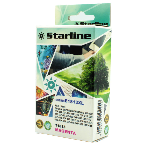 STARLINE - JNEP18M - Starline - Cartuccia ink - per Epson - Magenta - C13T18134012-18XL-10ml