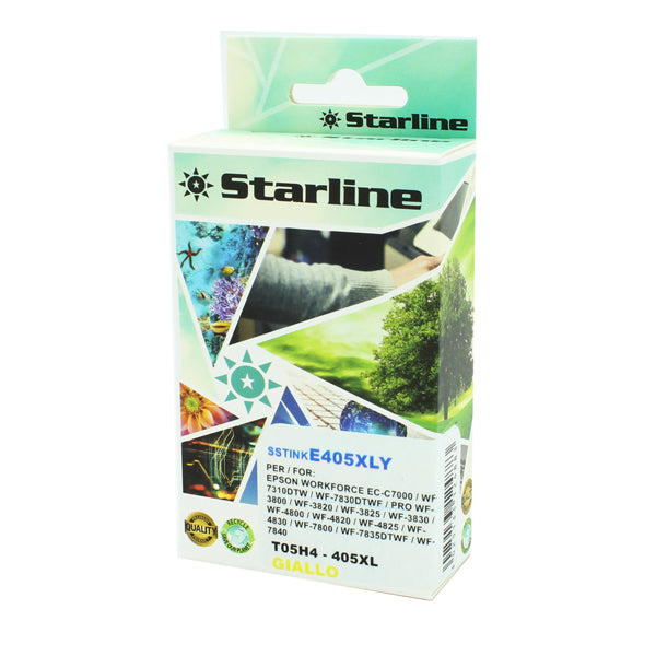 STARLINE - JNEP405Y - Starline - Cartuccia Ink compatibile per Epson 405XL - Giallo - 18ml